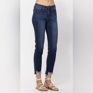 Judy Blue Relaxed Fit High Rise Blue Jeans 82227 Women’s Size 11/30